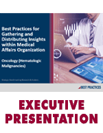 Best Practices for Gathering and Distributing Oncology (Hematologic Malignancies) Medical Insights